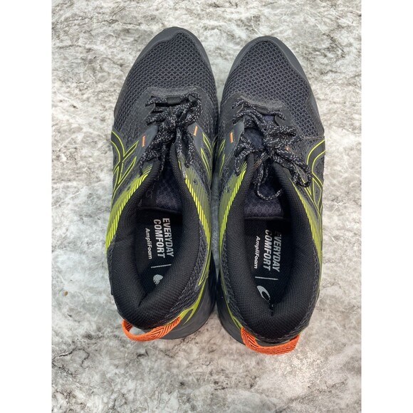 Asics Gel Sonoma 5 Trail Running Shoe Graphite Gray-Black-Yellow  Mens 11 main image 4